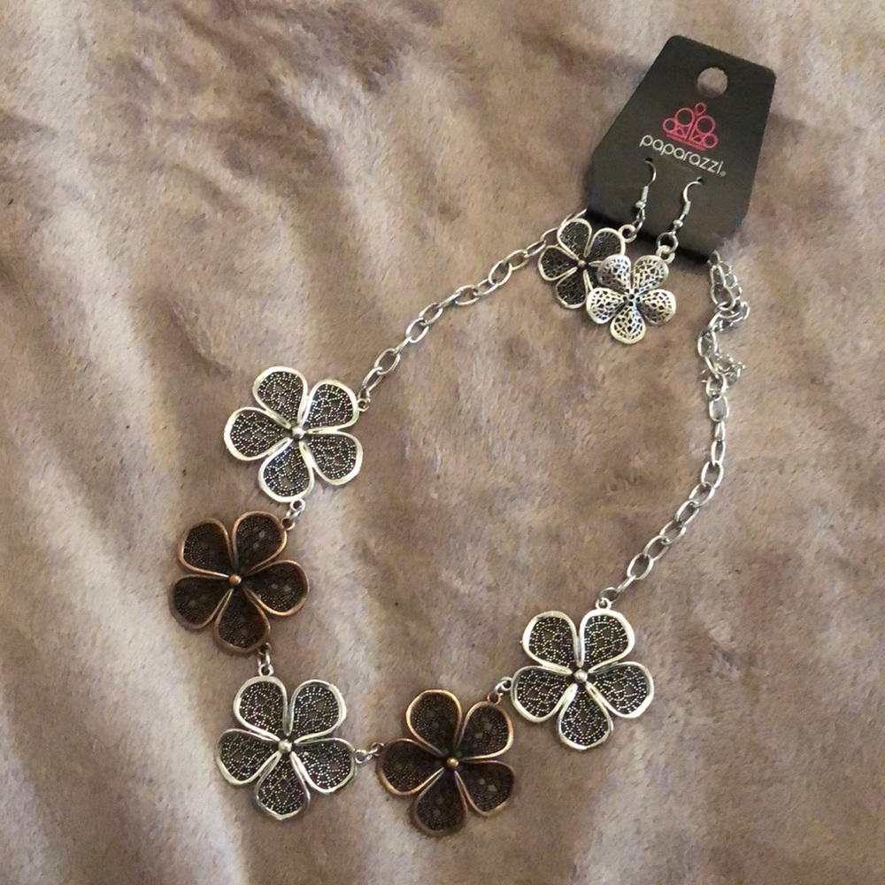 Necklace and Earrings